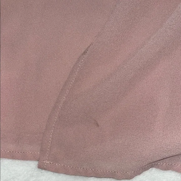 Forever 21 Sheer Pink Blush Maxi Duster Jacket Tie Front Small - Picture 6 of 11